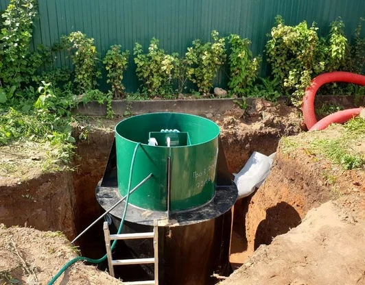 Монтаж септиков